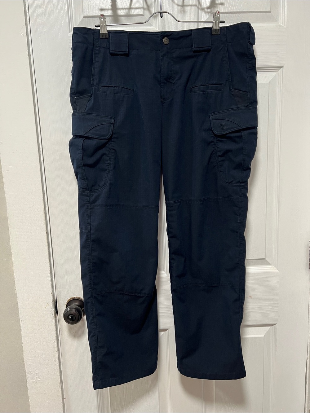 Women’s 5.11 Tactical Cargo Pants in Dark Navy - Practical Pocket Styling